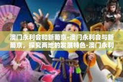 澳门永利会和新葡京-澳门永利会与新葡京，探究两地的发展特色-澳门永利会和新葡京