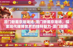 澳门新葡京赌赌场-澳门新葡京赌场，探索现代赌博世界的独特魅力-澳门新葡京赌赌场